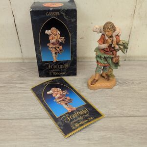 Fontanini Heirloom Nativity Gabriel Shepherd Boy 72551 1992 5” Roman Inc Italy